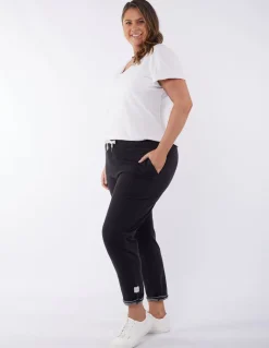 Elm - Rickety Pant - Black - Womens Fashion