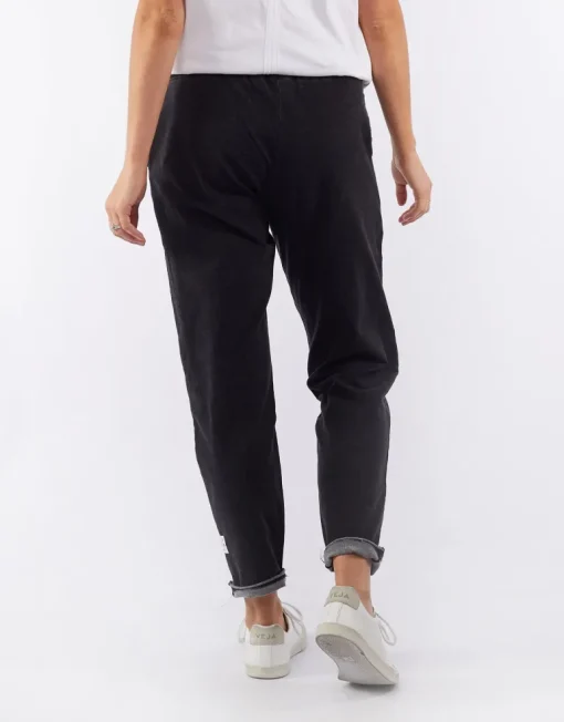 Elm - Rickety Pant - Black - Womens Fashion