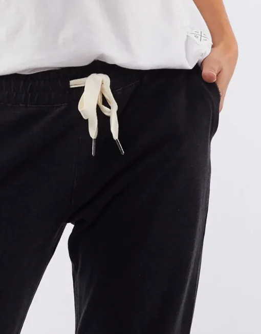 Elm - Rickety Pant - Black - Womens Fashion