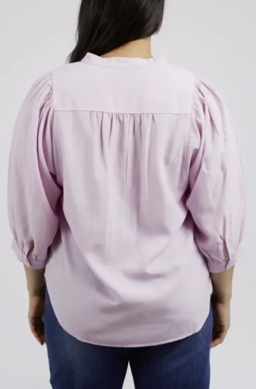 Elm - Rowan Shirt - Powder Pink - Womens Fashion