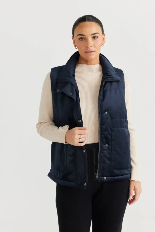 Elmhurst Vest | Navy