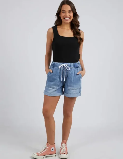 Emma Relaxed Denim Short