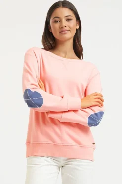 est. 1971 - Classic Cotton Sweatshirt - Coral & Old Navy - Womens Fashion