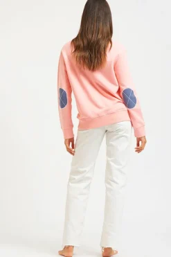 est. 1971 - Classic Cotton Sweatshirt - Coral & Old Navy - Womens Fashion