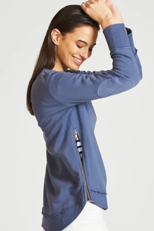 est. 1971 - High-Low Zipside Sweatshirt - Old Navy - Womens Fashion