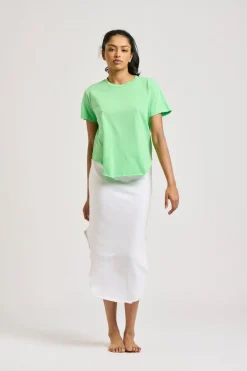 est. 1971 - Raw T-shirt - Apple Green - Womens Fashion