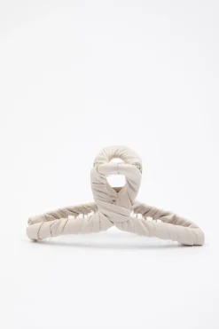 Faux Leather Hair Claw