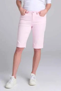 Goondiwindi Cotton - Knee Length Shorts - Pale Pink - Womens Fashion
