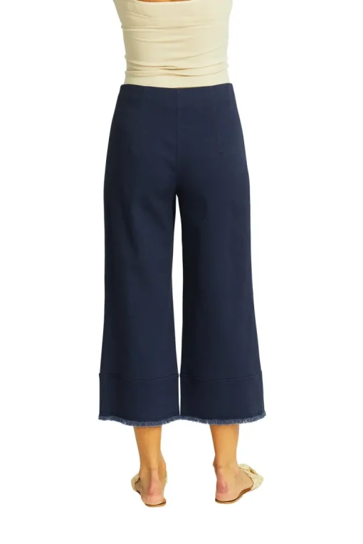 Grace Wide Leg Pant | Navy