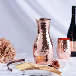 Hammered Copper Carafe