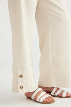 Holiday - Harriet Pants - Ecru - Womens Fashion