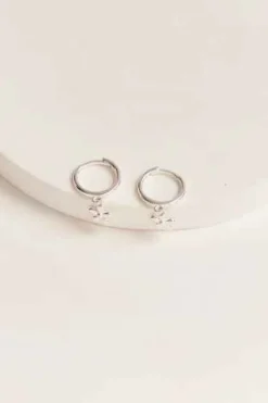 Hope Huggie Earrings