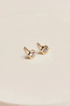 Jade Stud Earrings