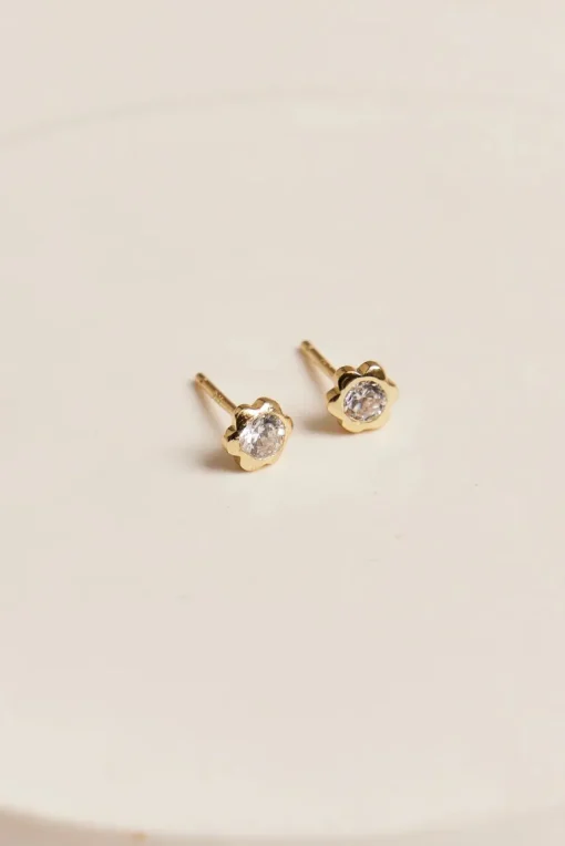 Jade Stud Earrings