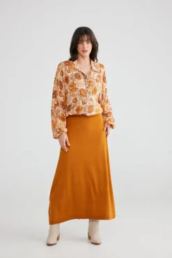 Jasmin Skirt - Tan