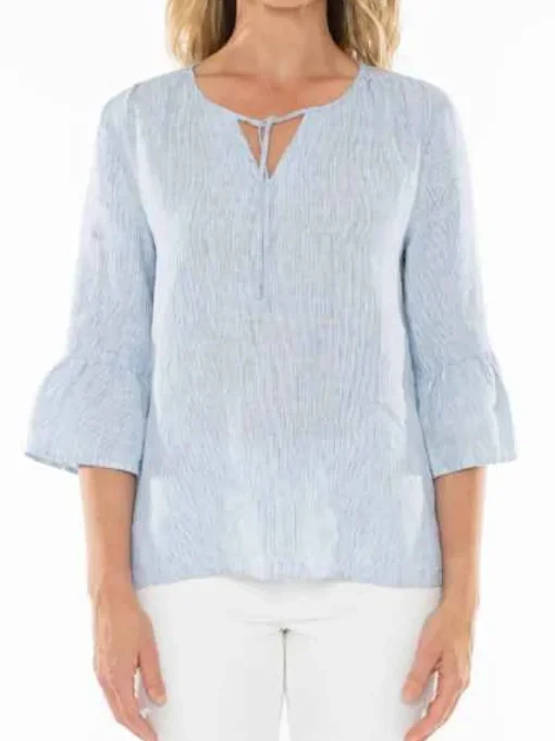 Jump - Core Stripe - Top - Denim - Womens Fashion