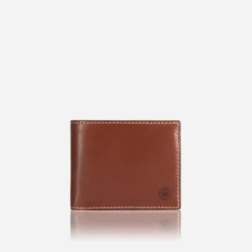 LARGE BIFOLD WALLET WITH COIN - Clay