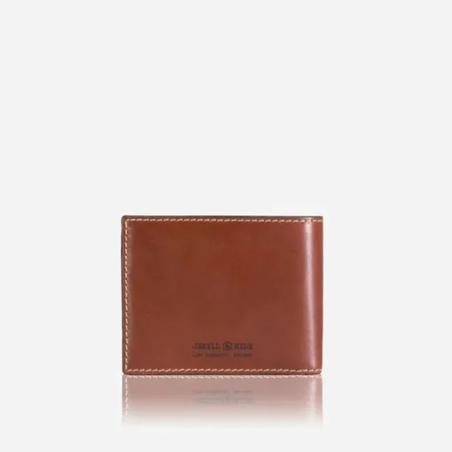 LARGE BIFOLD WALLET WITH COIN - Clay