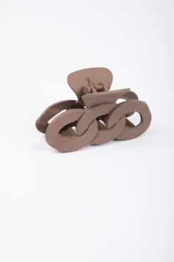 Link Hair Claw - Taupe