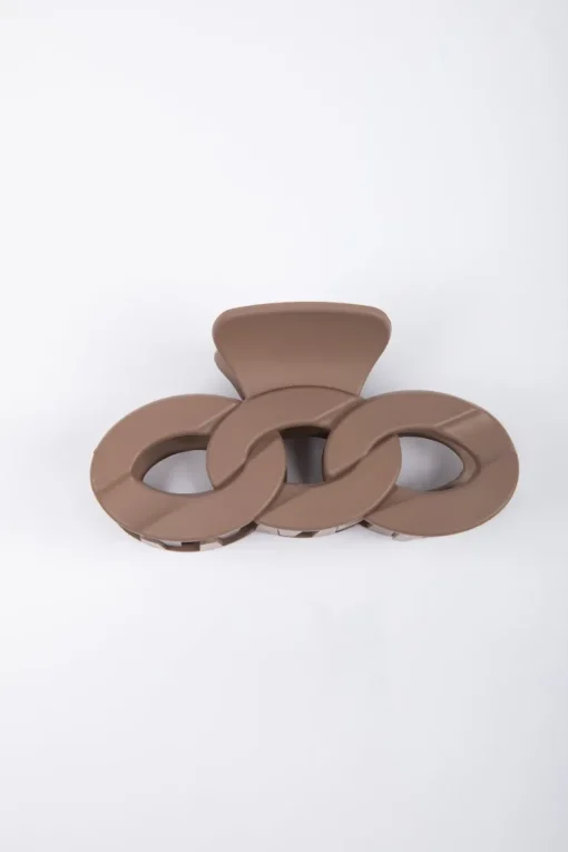 Link Hair Claw - Taupe