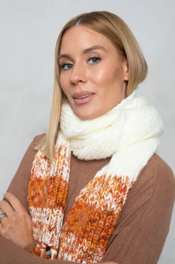 Lottie Scarf - Tan Multi