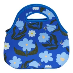 Lunch Bag – Neoprene – Nocturnal Blooms