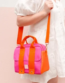 Lunch Tote - Bubblegum Colourblock