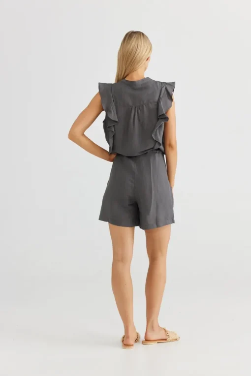 Mandalay Jumpsuit | Charcoal