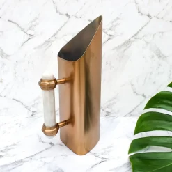 Marble and Copper Water Jug