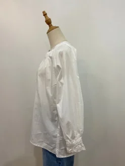 Millie Ruffle Sleeve l White