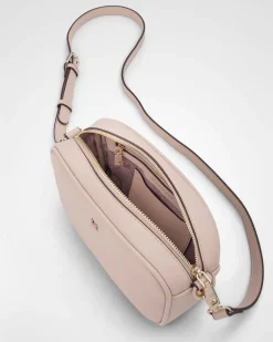 MONICA CAMERA CROSSBODY BAG - Nude
