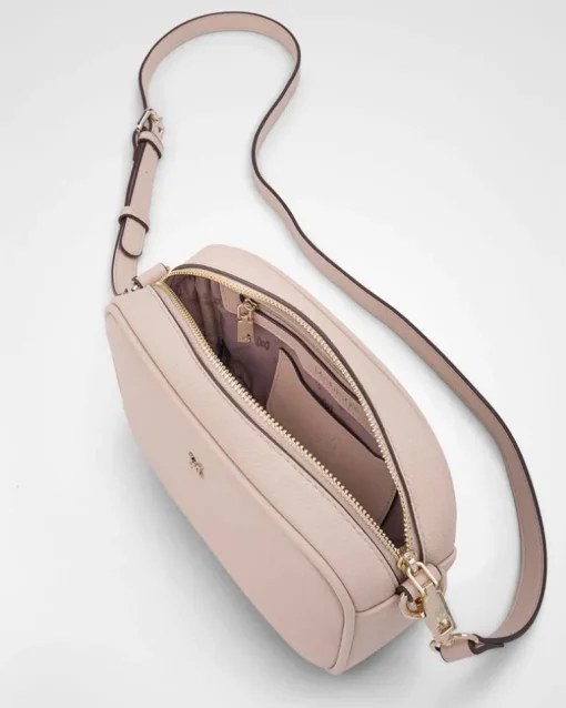MONICA CAMERA CROSSBODY BAG - Nude