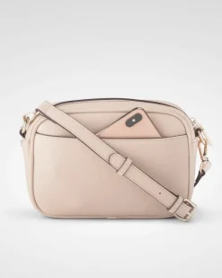 MONICA CAMERA CROSSBODY BAG - Nude