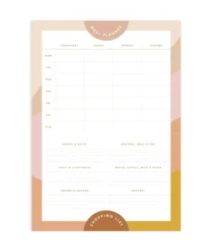 Muse A4 Meal Planner Magnet Notepad