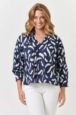 Namastai - Mandy Top - Ink - Womens Fashion