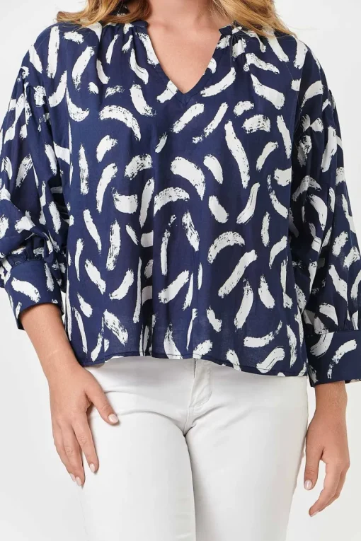 Namastai - Mandy Top - Ink - Womens Fashion