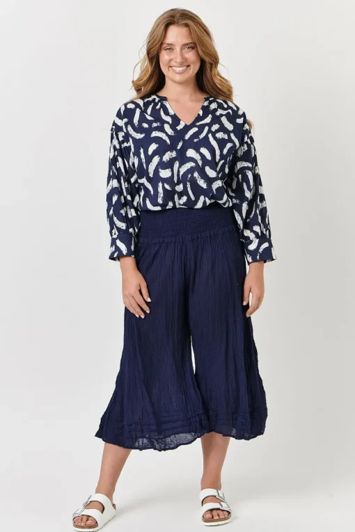 Namastai - Mandy Top - Ink - Womens Fashion