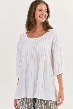 Namastai - N26 Top - White - Womens Fasion