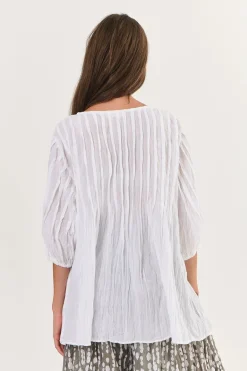 Namastai - N26 Top - White - Womens Fasion