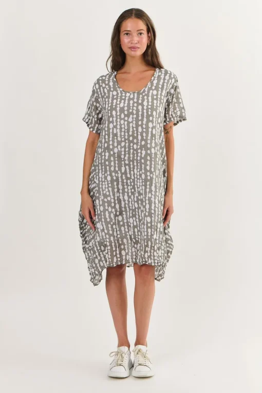 Namastai - P146 Dress - Caviar Pearl - Womens Fashion