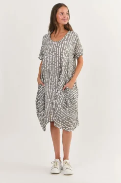 Namastai - P146 Dress - Caviar Pearl - Womens Fashion