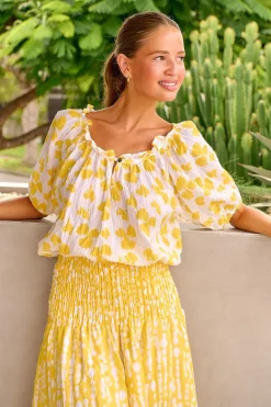 Namastai - P105 Top - Daffodil - Womens Fashion