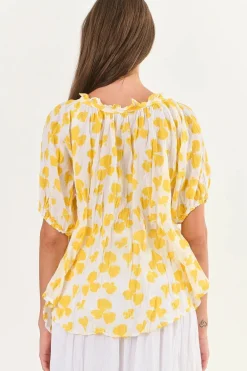 Namastai - P105 Top - Daffodil - Womens Fashion