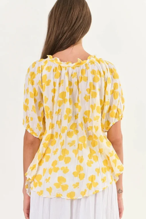 Namastai - P105 Top - Daffodil - Womens Fashion