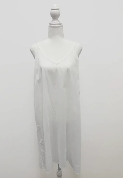 Namastai -Cotton Slip - White - Womens Fashion