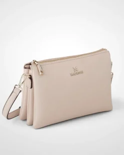 Nude | AVERY 3 COMPARTMENT CROSSBODY BAG