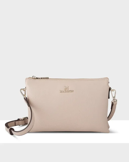 Nude | AVERY 3 COMPARTMENT CROSSBODY BAG