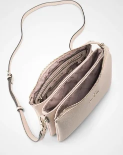 Nude | AVERY 3 COMPARTMENT CROSSBODY BAG