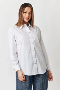 Olive Et Julie - Posey Top - White - Womens Fashion