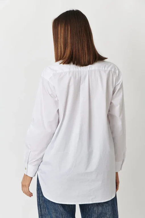 Olive Et Julie - Posey Top - White - Womens Fashion